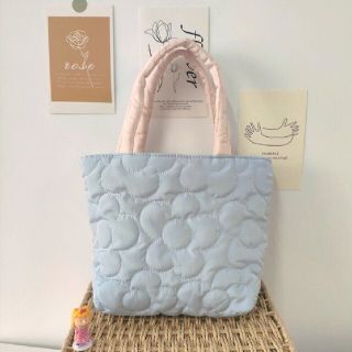 ザラホーム(ZARA HOME)のインスタ人気♥花柄 キルティング トートバッグ エコバッグ イブル ミニバッグ(バッグ)