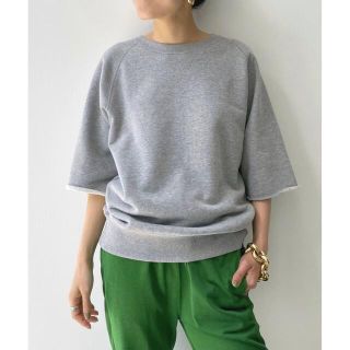 アパルトモンドゥーズィエムクラス(L'Appartement DEUXIEME CLASSE)のLOOPWHEELER x LOWERCASE HalfSleeve Sweat(カットソー(半袖/袖なし))