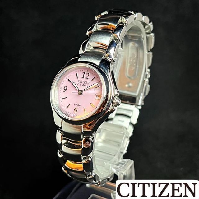 定価約35000円】CITIZEN/展示品特価/レディース腕時計/シルバー色