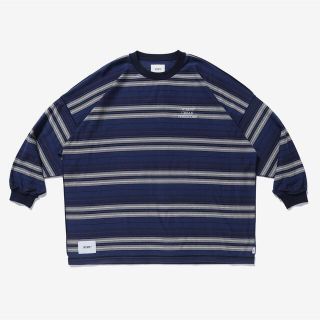 ダブルタップス(W)taps)の22ss  wtaps JAM 02 /LS /COTTON NAVY M(Tシャツ/カットソー(七分/長袖))