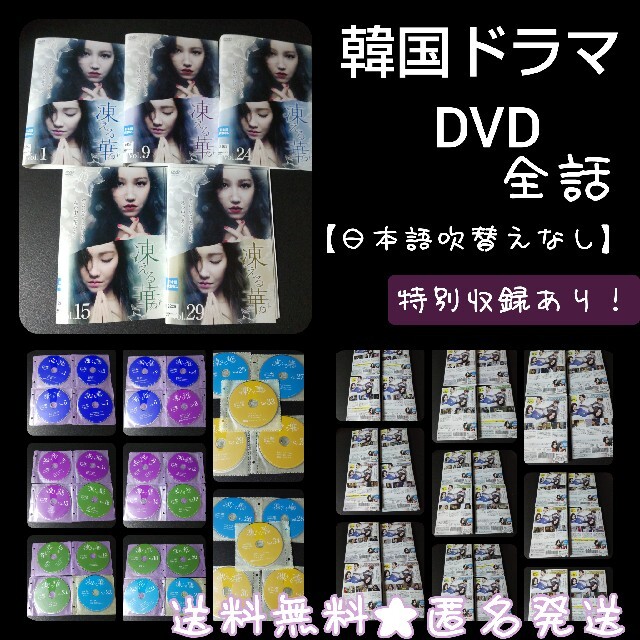 【韓国ドラマ】 DVD★『凍える華』(全話)★レンタル落ち★イ・ユリDVD