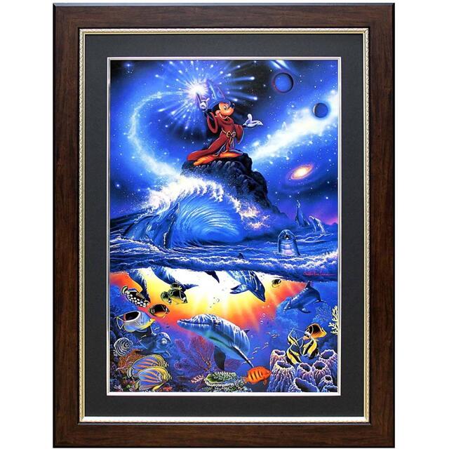 希少 新品 ラッセン ディズニー ミッキーマウス 額装付き 絵画 希少 新品 ラッセン ディズニー ミッキーマウス 額装付き 絵画