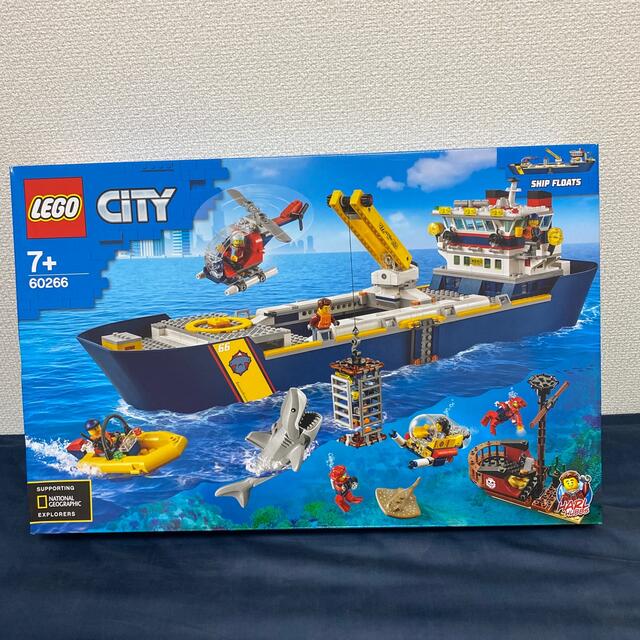 毎日大量出品 レゴ(LEGO) シティ 海の探検隊 海底探査船 60266 | tn