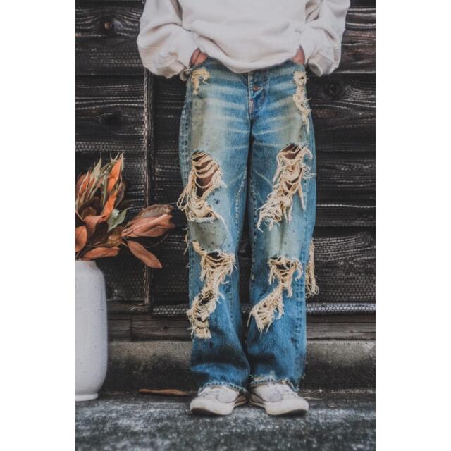 求 sugarhill クラッシュドデニム 【本日特価】 30600円 stockshoes.co