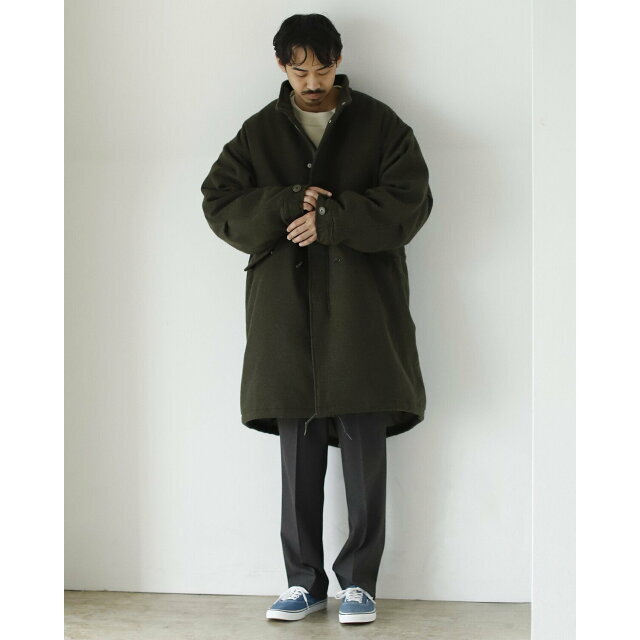 BEAMS(ビームス)の【CHARCOAL.G】BEAMS / 2プリーツ テーパード スラックス その他のその他(その他)の商品写真