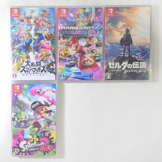 Nintendo Switch ソフト 4本セット 1