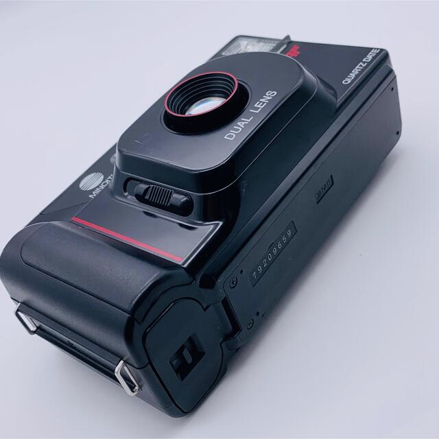 KONICA MINOLTA(コニカミノルタ)の【完動美品】 MINOLTA Mac-Dual フィルムカメラ　２単焦点 スマホ/家電/カメラのカメラ(フィルムカメラ)の商品写真