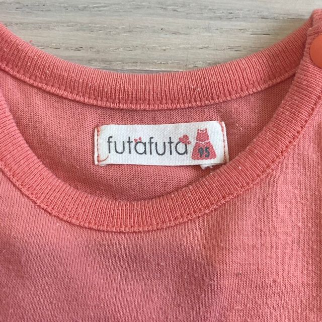 futafuta(フタフタ)のfutafuta バルーン裾 ツートーンワンピ 95 キッズ/ベビー/マタニティのキッズ服女の子用(90cm~)(ワンピース)の商品写真