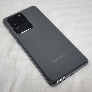ギャラクシー(Galaxy)の【極美品】 Galaxy S20 Ultra 5G 香港版 SM-G9880(スマートフォン本体)
