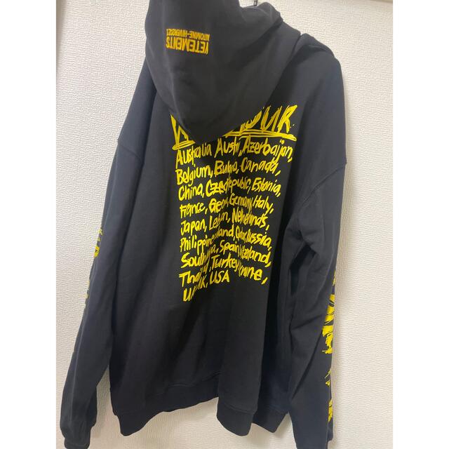 ヴェトモン　vetements パーカー