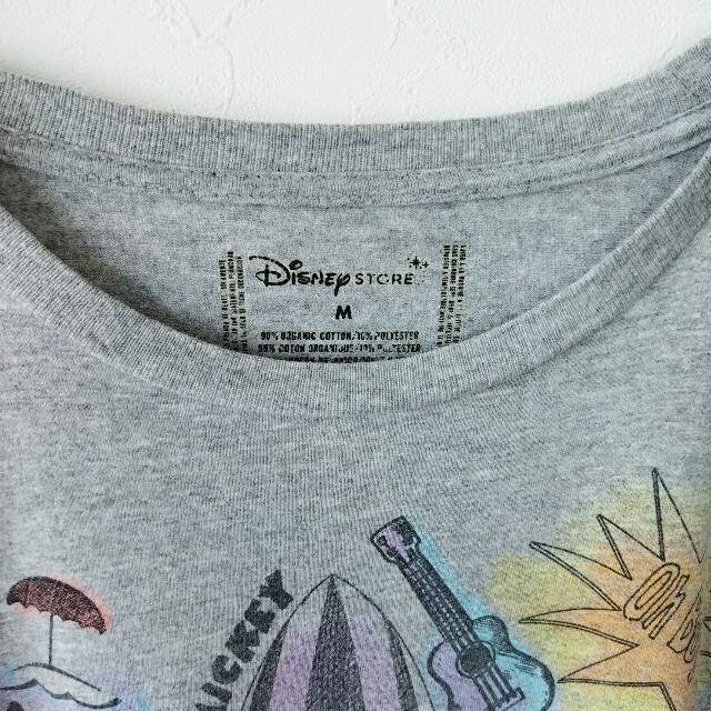 Disney(ディズニー)のDisney　ディズニー　ミッキーマウス　Tシャツ　ビッグロゴ　デカロゴ メンズのトップス(Tシャツ/カットソー(半袖/袖なし))の商品写真