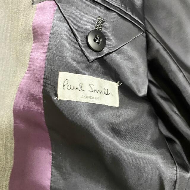 Paul Smith(ポールスミス)の【イタリア名門】紫×黒バイカラー ポールスミス×ジョパンニトネラ セットアップ メンズのスーツ(セットアップ)の商品写真