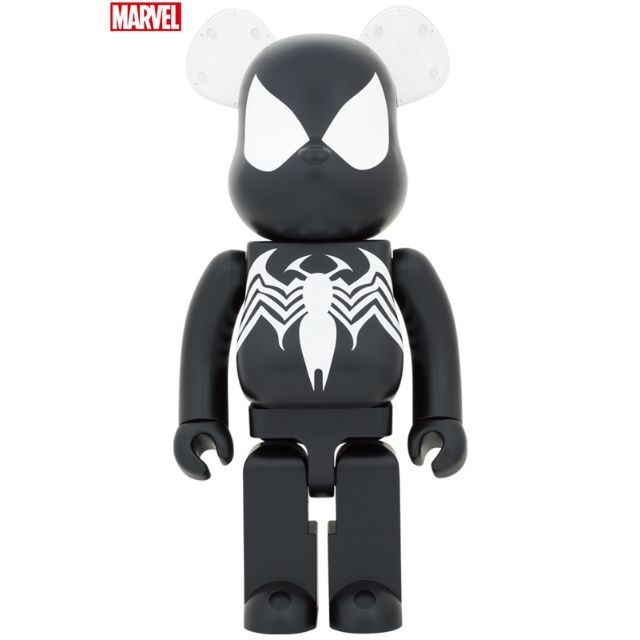 アメコミBE@RBRICK SPIDER-MAN BLACK COSTUME 1000％