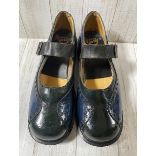 ドクターマーチン(Dr.Martens)のレアモデルドクターマーチン☆☆イングランド☆☆厚底ストラップ(ローファー/革靴)