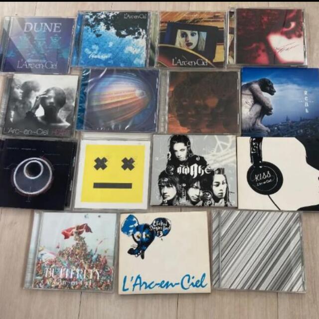 39ArcenCielのLL'Arc〜en〜Ciel ラルクアルバム　アルバム　CD 15枚セット