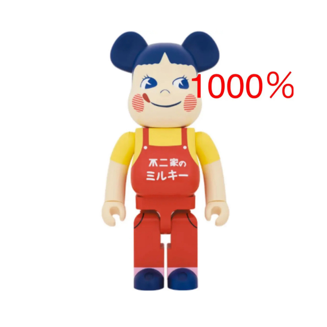 エンタメ/ホビーBE@RBRICK ホーロー看板 ペコちゃん 1000% ベアブリック