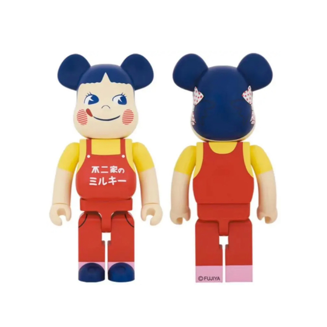 BE＠RBRICK ホーロー看板 ペコちゃん 1000％-