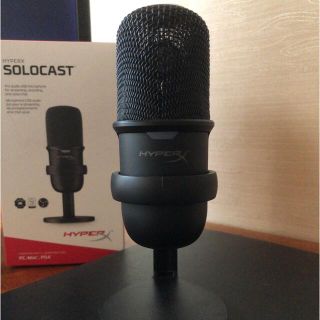 HyperX SoloCast USBマイク　ほぼ新品(マイク)