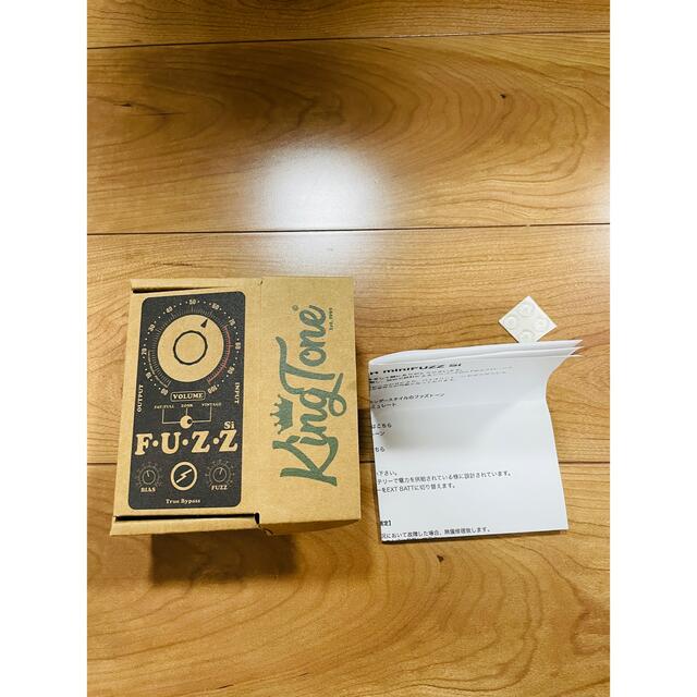 KING TONE GUITAR miniFUZZ Si 美品 ファーストオーナ KING TONE GUITAR miniFUZZ Si 美品 ファーストオーナ