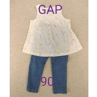 ギャップキッズ(GAP Kids)のGAP　ギャップ　Tシャツ　ユニクロ　パンツ　ズボン　セット　90 95 100(Tシャツ/カットソー)