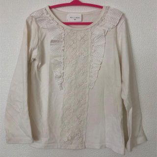 ウィルメリー(WILL MERY)のレースカットソー　白(Tシャツ/カットソー)