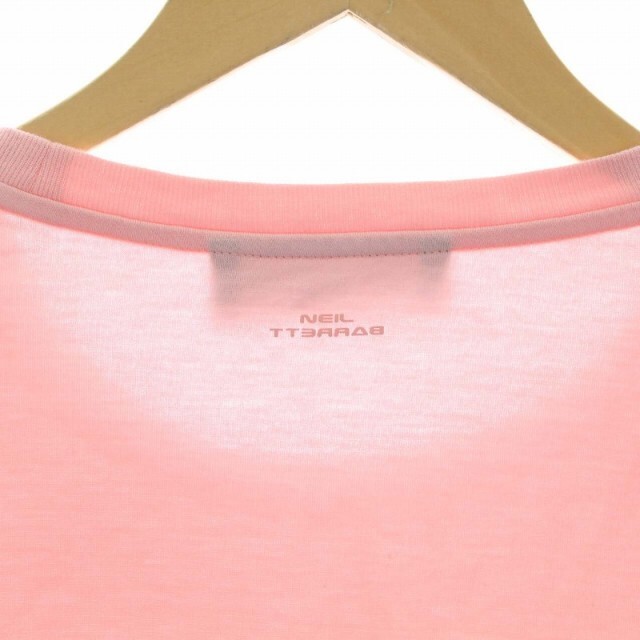NEIL BARRETT(ニールバレット)のニールバレット フェチベアーティーシャツ Tシャツ 半袖 プリント M ピンク メンズのトップス(Tシャツ/カットソー(半袖/袖なし))の商品写真