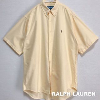 ラルフローレン(Ralph Lauren)の【RALPH LAUREN】90' ラルフローレン 刺繍ロゴ ビックシャツ(シャツ)