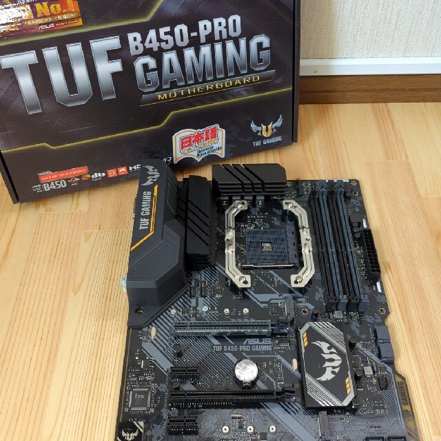 ASUS TUF GAMING B450-PRO マザーボード