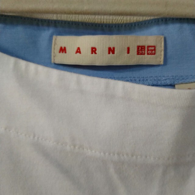 Marni(マルニ)のMARNI✖UNIQLO コラボ　オーバーサイズT 人気 レディースのトップス(Tシャツ(半袖/袖なし))の商品写真
