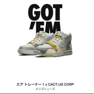 ナイキ(NIKE)のTravis Scott × Nike Air Trainer 1 SP(スニーカー)