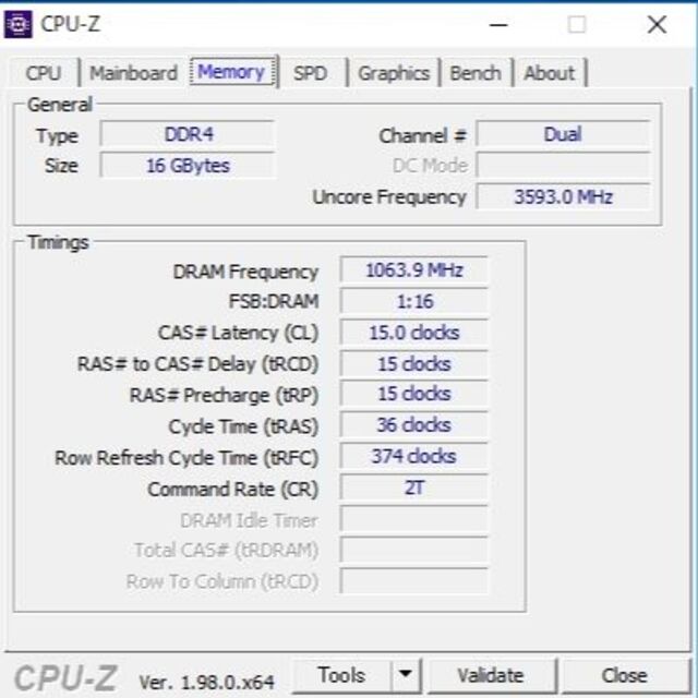 CFD panram 16GB (8GBx2) DDR4-2133 #975 3