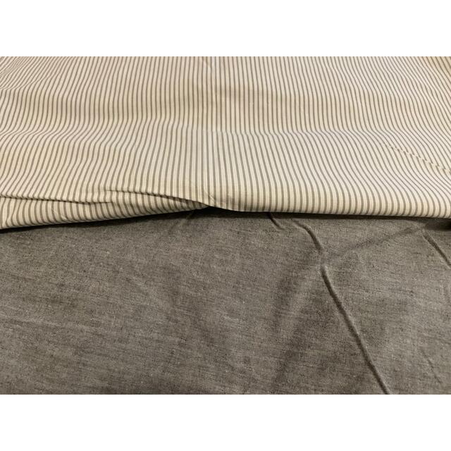IKEA(イケア)のIKEA 掛け布団カバー×枕カバー1枚　シミあり インテリア/住まい/日用品の寝具(シーツ/カバー)の商品写真