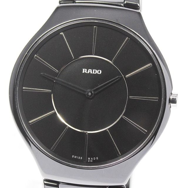 RADO - ☆美品【RADO】ラドー トゥルーシンライン 140.0741.3 クォーツ メンズ