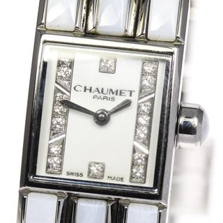 ショーメ(CHAUMET)の☆良品【Chaumet】ショーメ ケイシス スタークリスタル ダイヤモンド W19630-35A クォーツ レディース(腕時計)