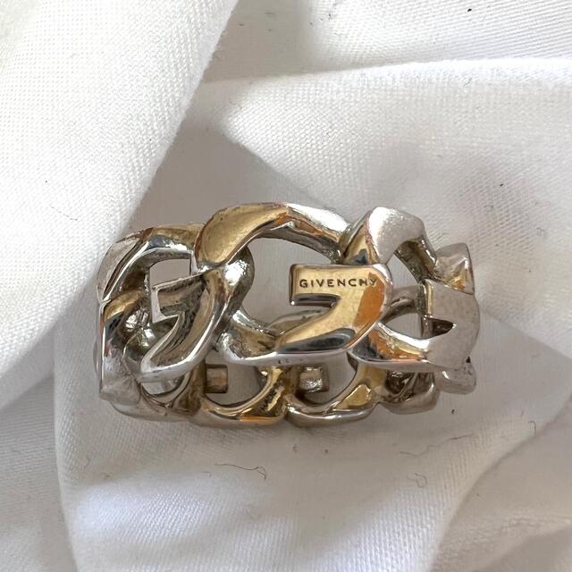 GIVENCHY - 現行美品⭐️ジバンシー ブランドロゴ シルバー チェーン
