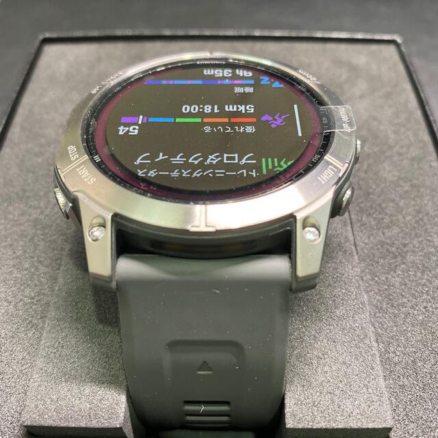 GARMIN(ガーミン)のGARMIN fenix 7X Dual Power Ti  メンズの時計(腕時計(デジタル))の商品写真