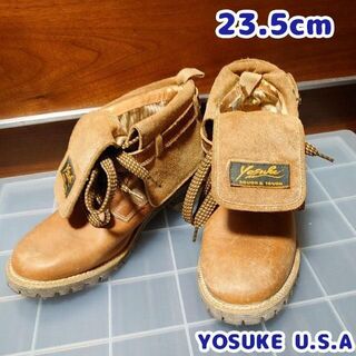 ヨースケ(YOSUKE)の23.5cm YOSUKE U.S.A ショートブーツ ショート丈(ブーツ)