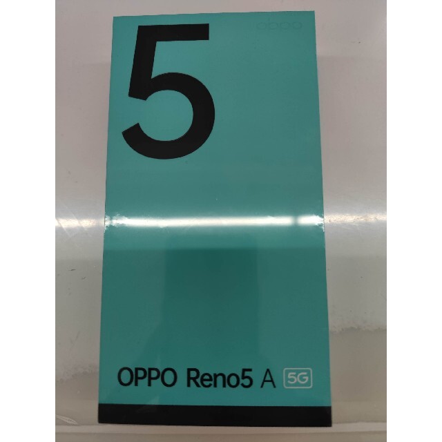 スマートフォン本体ワイモバイル　OPPO Reno5a （esim）
