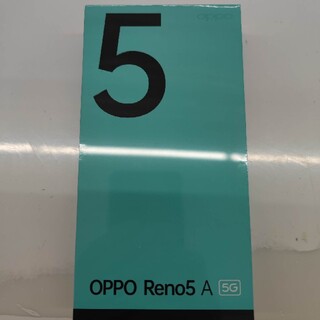 オッポ(OPPO)のワイモバイル　OPPO Reno5a（esim）(スマートフォン本体)