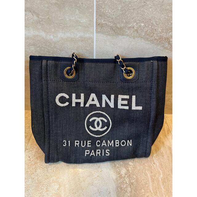 CHANELシャネル♡ドーヴィルチェーントートバッグ