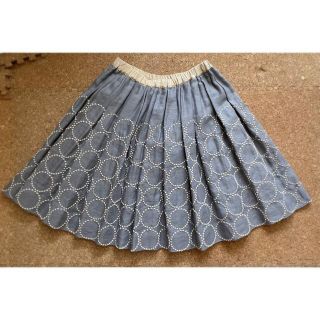 ミナペルホネン tambourine kids skirt 130cm