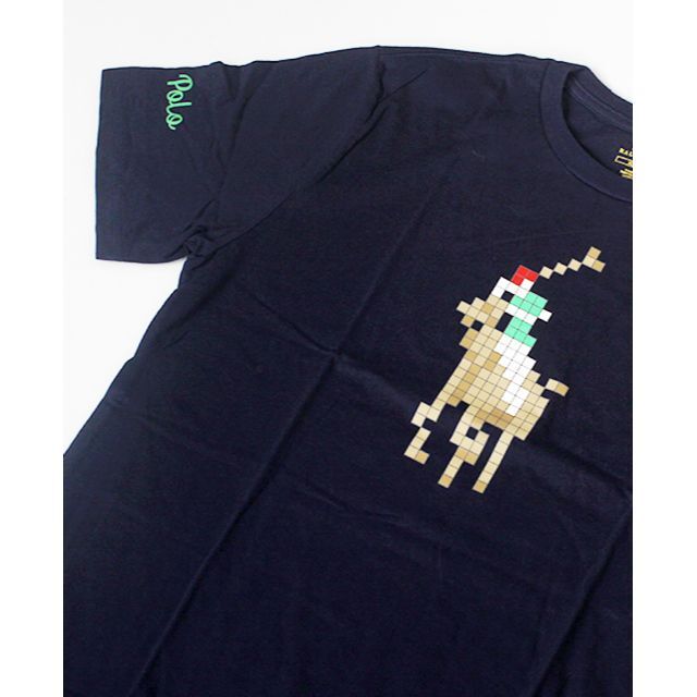 ビッグポニーTシャツ　ネイビー