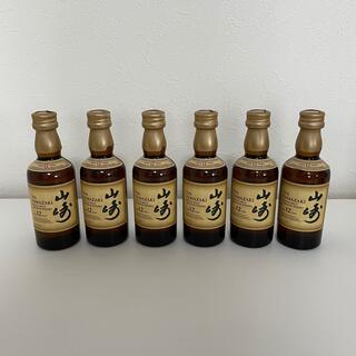 サントリー(サントリー)の山崎12年シングルモルトウイスキーミニボトル50ml6本セット(ウイスキー)