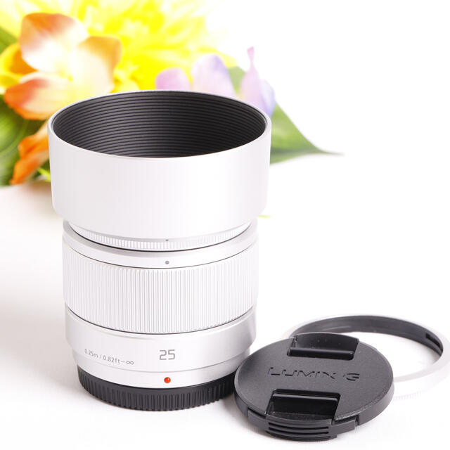 パナソニックLUMIX G 25mm F1.7⭐️人気の単焦点レンズ⭐️極上美品