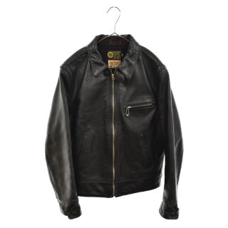 THE REAL McCOY'S & CO ザリアルマッコイズ ROUGH WEAR ラフウェア 復刻モデル アビエイター レザージャケット ブラック(ライダースジャケット)
