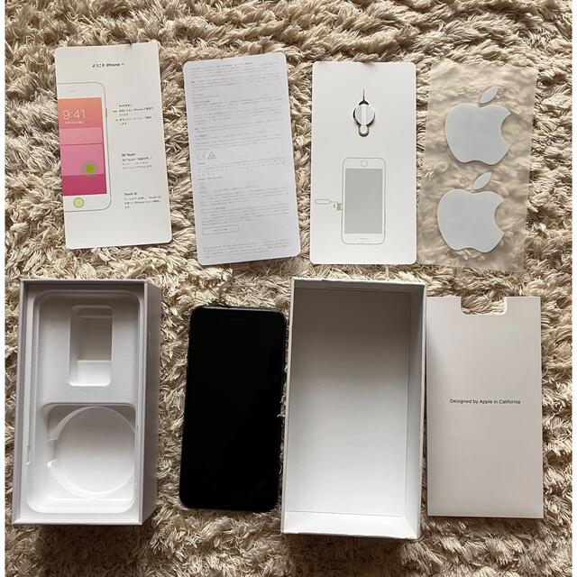 Apple(アップル)のiphone8  mq792j/a 本体　中古　黒 スマホ/家電/カメラのスマートフォン/携帯電話(スマートフォン本体)の商品写真