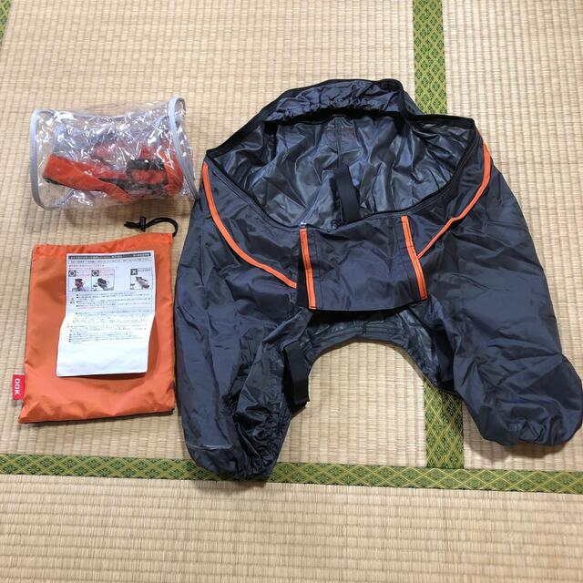 OGK(オージーケー)のtotoron様専用　自転車用　レインカバー　前後セット　OGK キッズ/ベビー/マタニティの外出/移動用品(自動車用チャイルドシートカバー)の商品写真