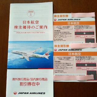 ジャル(ニホンコウクウ)(JAL(日本航空))のJAL株主優待券　2枚(その他)