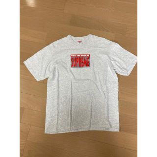 シュプリーム(Supreme)の19ss supreme who the fuck is tee(Tシャツ/カットソー(半袖/袖なし))