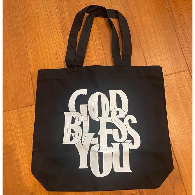 トートバッグ　GOD BLESS YOU  EXAMPLE  バックメンズ